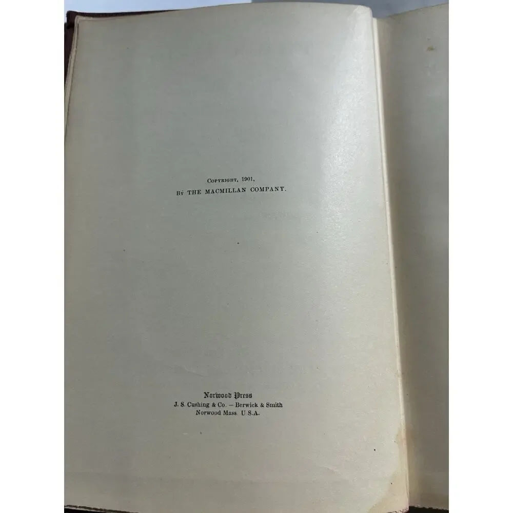 THE CRISIS WINSTON CHURCHILL MACMILLAN CO. 1901